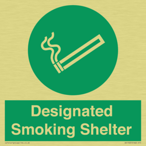Designated Smoking Shelter